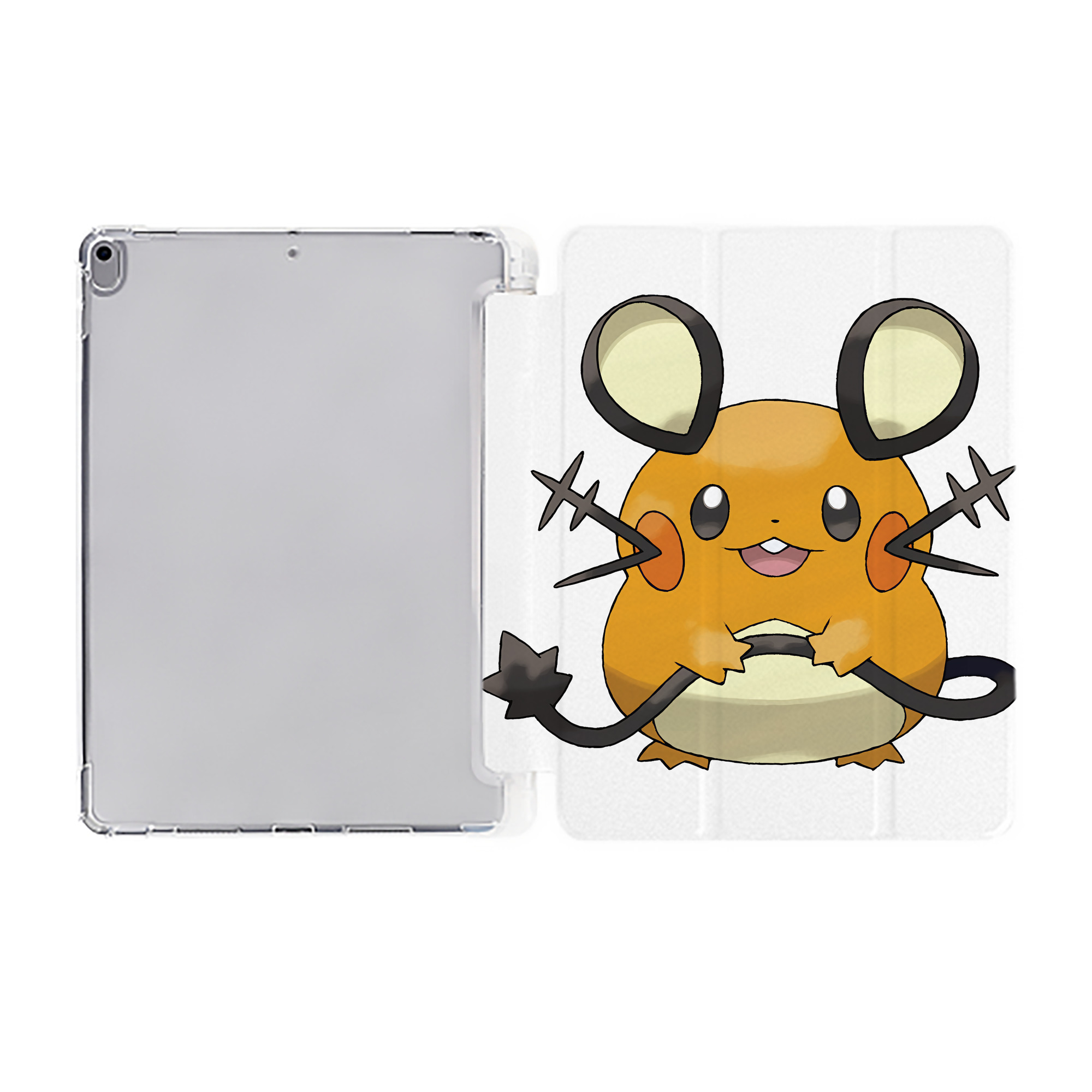 （画像用） ポケットモンスター Pokémon IPad ケース ペン収納付き 三つ折りスタンド PUレザー×シリコン 対応機種9.5/10.5/10.9インチ